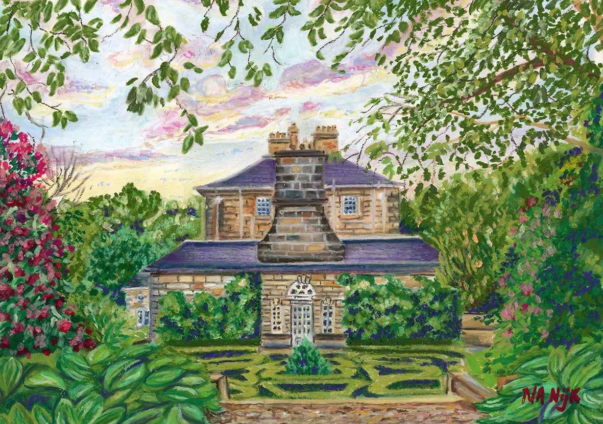 'Pollok House at Dusk' Art Print