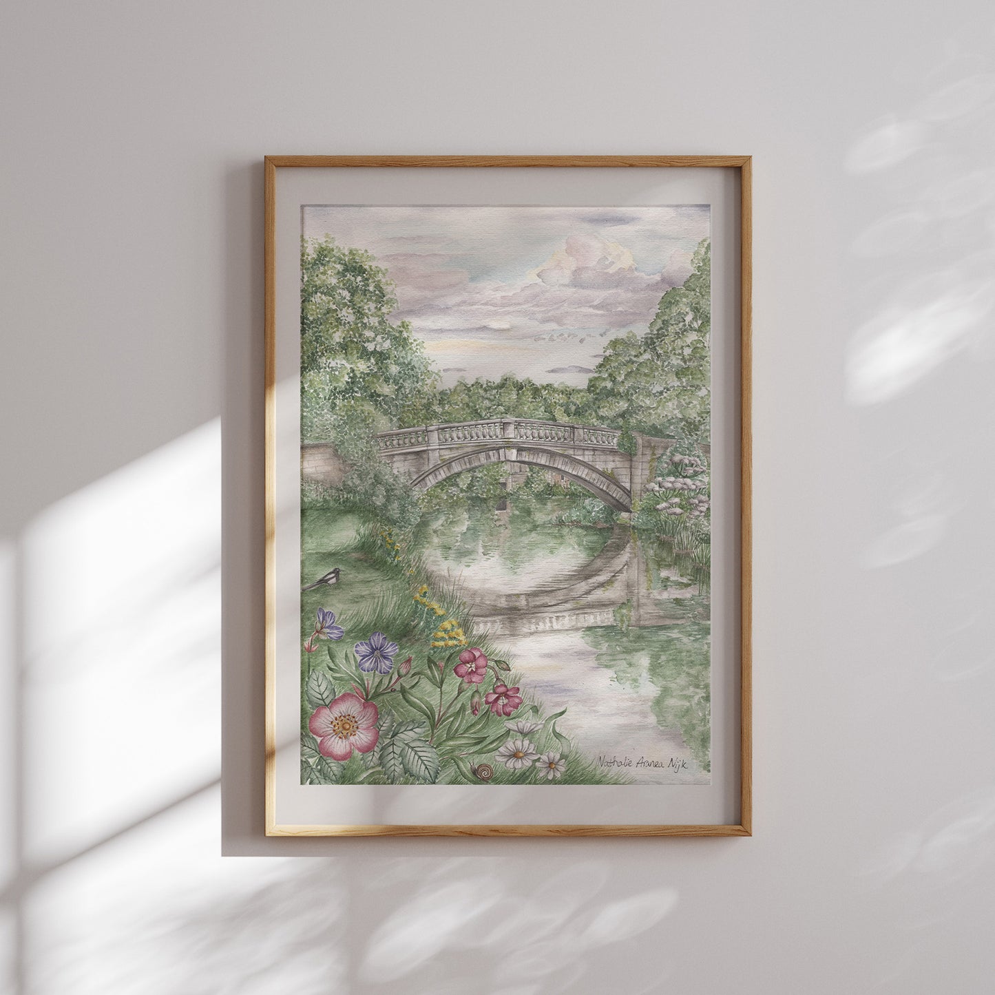 'Pollok Bridge' Art Print
